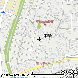 長野県長野市篠ノ井二ツ柳3173周辺の地図