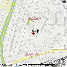 長野県長野市篠ノ井二ツ柳1916周辺の地図