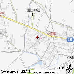 長野県長野市篠ノ井小森1121周辺の地図