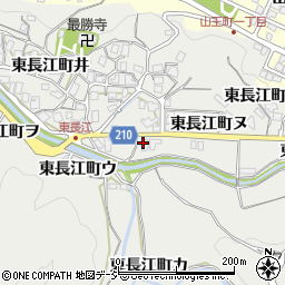 石川県金沢市東長江町（ウ）周辺の地図