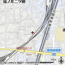 長野県長野市篠ノ井二ツ柳2180周辺の地図