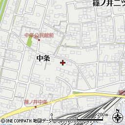 長野県長野市篠ノ井二ツ柳1945周辺の地図