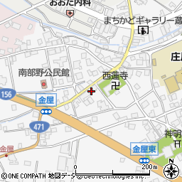 富山県砺波市庄川町金屋2063周辺の地図