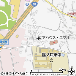 長野県長野市篠ノ井小森808周辺の地図