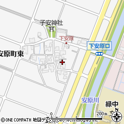 石川県金沢市下安原町東332周辺の地図