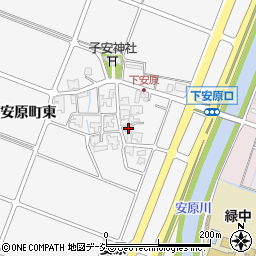 石川県金沢市下安原町東334周辺の地図