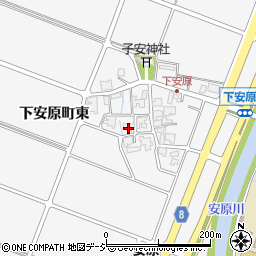 石川県金沢市下安原町東456周辺の地図
