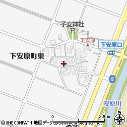 石川県金沢市下安原町東456周辺の地図