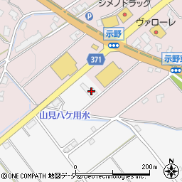 富山県砺波市庄川町金屋6周辺の地図