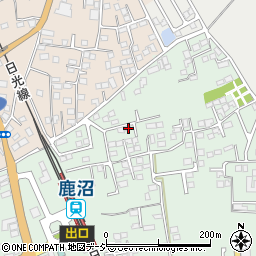 栃木県鹿沼市上野町41-7周辺の地図