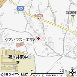 長野県長野市篠ノ井小森688周辺の地図