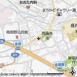 富山県砺波市庄川町金屋2066周辺の地図