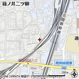 長野県長野市篠ノ井二ツ柳2193周辺の地図