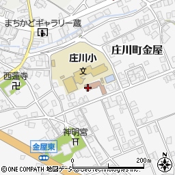 富山県砺波市庄川町金屋1743周辺の地図