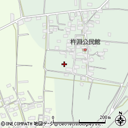 長野県長野市篠ノ井杵淵691周辺の地図