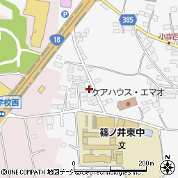 長野県長野市篠ノ井小森798周辺の地図