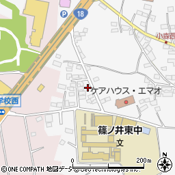 長野県長野市篠ノ井小森798周辺の地図