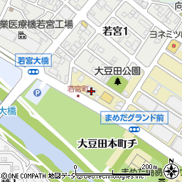 石川県金沢市大豆田本町甲555周辺の地図