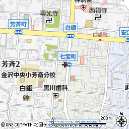 水井印判店周辺の地図