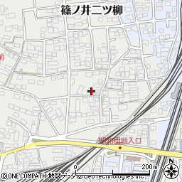 長野県長野市篠ノ井二ツ柳2073周辺の地図