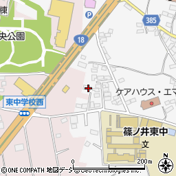 長野県長野市篠ノ井小森821周辺の地図