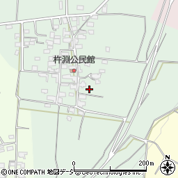 長野県長野市篠ノ井杵淵770周辺の地図