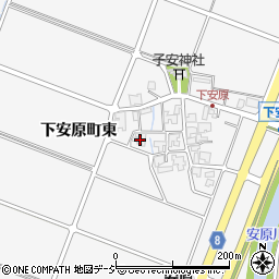 石川県金沢市下安原町東530周辺の地図