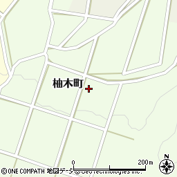 石川県金沢市柚木町周辺の地図