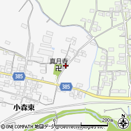 長野県長野市篠ノ井小森1301周辺の地図