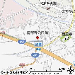 富山県砺波市庄川町金屋2931周辺の地図