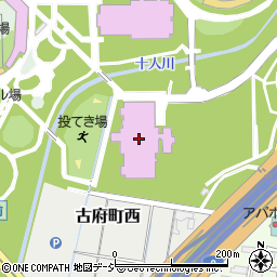 石川県産業展示館　４号館周辺の地図