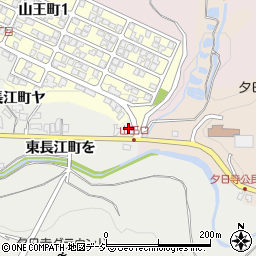 石川県金沢市東長江町ケ周辺の地図