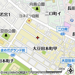 石川県金沢市大豆田本町周辺の地図