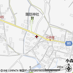 長野県長野市篠ノ井小森1120周辺の地図