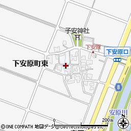 石川県金沢市下安原町東457周辺の地図