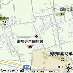 長野県長野市篠ノ井東福寺1833周辺の地図