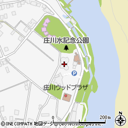 富山県砺波市庄川町金屋1100周辺の地図