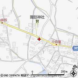 長野県長野市篠ノ井小森1118周辺の地図