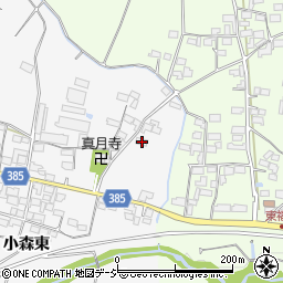 長野県長野市篠ノ井小森1297周辺の地図