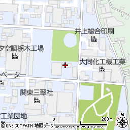 株式会社関東甲信クボタ　北関東事業所周辺の地図