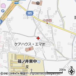 長野県長野市篠ノ井小森726周辺の地図