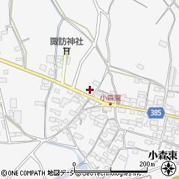 長野県長野市篠ノ井小森1132周辺の地図