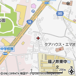 長野県長野市篠ノ井小森794-3周辺の地図