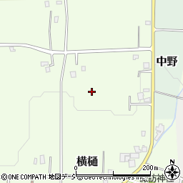 富山県富山市横樋周辺の地図