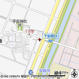 石川県金沢市下安原町東206周辺の地図