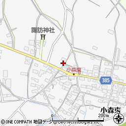 長野県長野市篠ノ井小森68周辺の地図