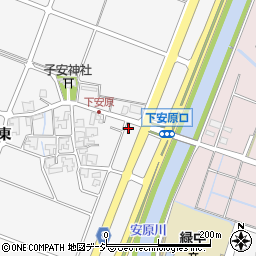 石川県金沢市下安原町東206-1周辺の地図