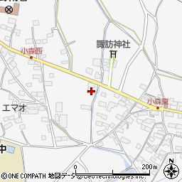 長野県長野市篠ノ井小森656周辺の地図
