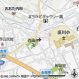 富山県砺波市庄川町金屋1795周辺の地図