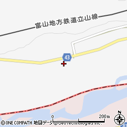 富山県中新川郡立山町千垣232周辺の地図